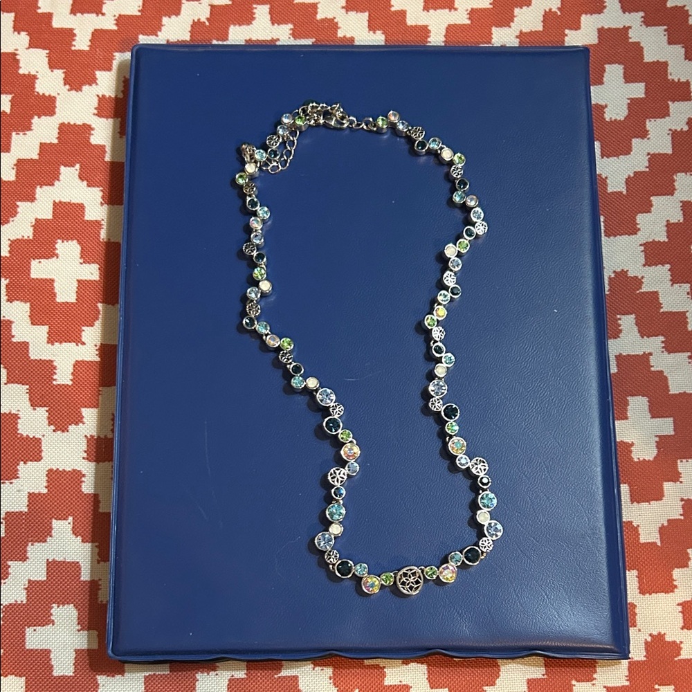 Lia Sophia Blue and Silver Necklace